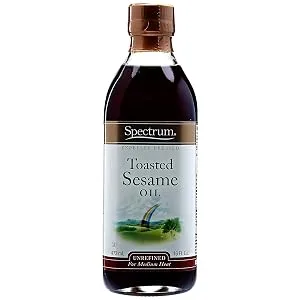 Spectrum Sesame Oil, Toasted, Unrefined, 16 oz - product information 1