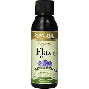Spectrum Omega 3 Flax Oil, 8 oz - product information 1