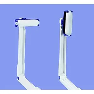 SP Ableware Roll Easy Lotion Applicator with Pivoting Handle and 2 Interchangeable Massage Rollers (741330050) - SP Ableware Maddak Extended Reach Lotion Applicator Personal Care Aid Bathing Aid