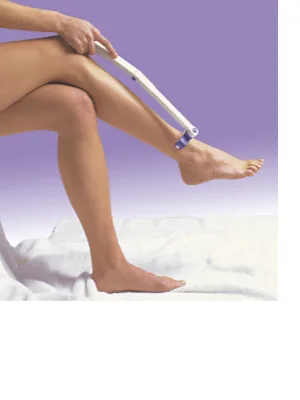 SP Ableware Roll Easy Lotion Applicator with Pivoting Handle and 2 Interchangeable Massage Rollers (741330050) - SP Ableware Maddak Extended Reach Roll Easy Lotion Applicator Personal Care Aids Bathing Aids
