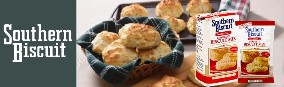 Southern Biscuit Formula L Biscuit Mix, 7 Ounce - Southern Biscuits Header