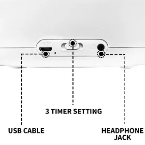 Sound White Noise Machine with 30 Looping Natural Soothing Sounds, Auto-Off Timer Setting, Sleep Sound Machine for Babies, Adults Kids(Classic) - sound machine