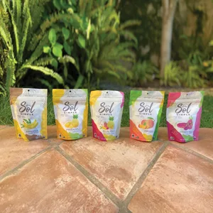 SOL SIMPLE Organic Dried Dragon Fruit | 3oz Snack Pack (3 Bags Total) | One Ingredient | Vegan | Non-GMO | No Added Sugar | Fair Trade - sol simple