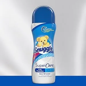 Snuggle SuperCare Liquid Fabric Softener, Sea Breeze, 95 Ounce, 90 Loads - SuperCare Scent Boosters