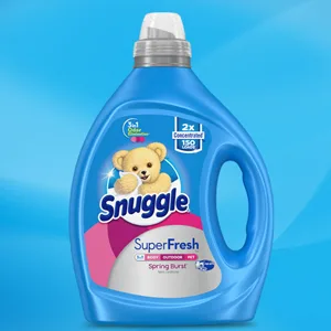 Snuggle Plus SuperFresh Fabric Softener Dryer Sheets with Static Control and Odor Eliminating Technology, Burst, White, 200 Count, Spring - snuggle liquid softner