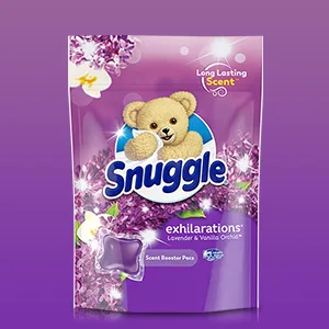 Snuggle Laundry Scent Boosters Concentrated Scent Pacs, Lavender Joy, Pouch, 20 Count Lavender 20 Count (Pack of 1) - scent booster pacs
