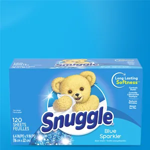Snuggle Fabric Softener Sheets - Blue Sparkle - 200 ct 200 Count - snuggle sheets