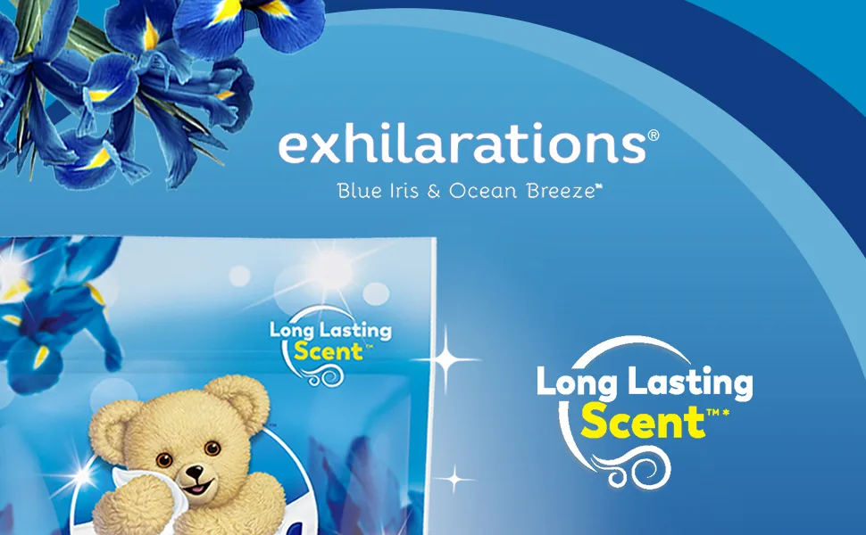Snuggle Exhilarations In-Wash Laundry Scent Booster Pacs, Blue Iris Bliss, 20 Count - snuggle scent pacs