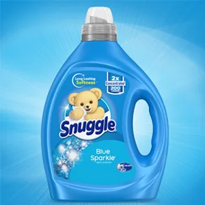 Snuggle Blue Sparkle Liquid Fabric Softener, 2X Concentrated, 200 Loads, 80 Fl Oz - liquid softner