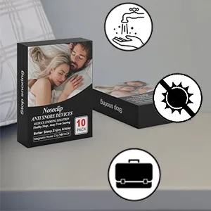 Snoring Solution,2 Magnetic Nose Clips,8 Nasal Dilators Silicone Nasal Clips,Anti Snoring Devices,Snoring Solution,Restful Sleeping at Night for Men and Women - product information 4