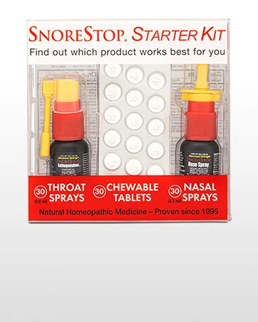SnoreStop FastTabs Snoring Solution - Anti Snoring Oral Chewable Tablets, Device-Free Snore Stopper - Natural Snoring Relief, Breathe and Sleep Right - 60 Count - snorestop startker kit