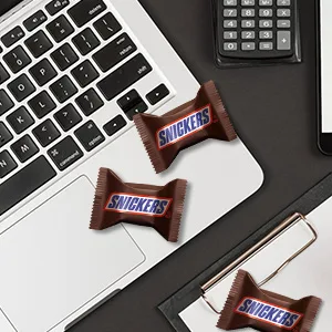SNICKERS Original, Peanut Butter & Almond Bulk Variety Pack Fun Size Chocolate Candy Bar Assortment, 44.5 oz, 60 Pieces Bag - Before the Big Meeting