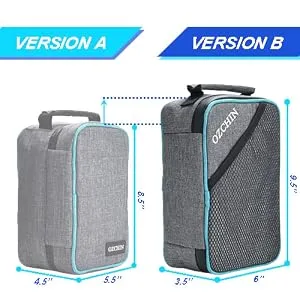Smell Proof Bag with Combination Lock Lunch Bag File Organizer Case Container Medicine Lock Bag Travel Storage Case Safe Bag for Documents and Valuables Storage (Grey) - smell proof