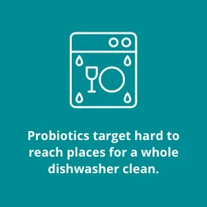 Smart Choice 10SCPROD02 Probiotic Dishwasher Cleaner, 6 Treatments - smart choice probiotic kitchen cleaner dishwasher