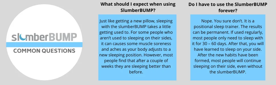 SlumberBump | Positional Sleep Therapy Belt | Designed for Long-Term Snoring and Sleep-Disordered Breathing Relief | Train Yourself to Stop Snoring | Featuring Improved Bladder | Medium Medium (Fit Chest Sizes From 35"- 40 - product information 3