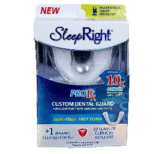 SleepRight ProRx Custom Fit Dental Guard - Helps with Teeth Grinding, Clenching and Bruxism - Provides Maximum Protection - teeth grinding