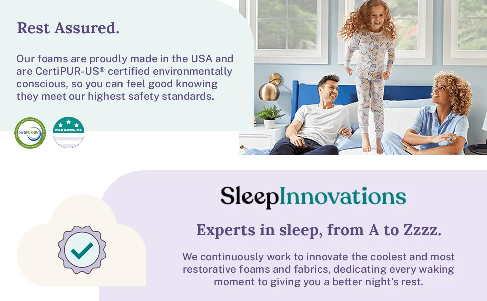 Sleep Innovations Memory Foam Contour Pillow, Standard Size, Head, Neck, and Shoulder Alignment, Side and Back Sleepers, Medium Support - Rest Assured
