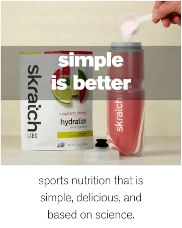 Skratch Labs Hydration Drink Mix- Lemon Lime- 20 Servings- Electrolyte Powder for Exercise, Endurance and Performance- Essential Electrolytes for Energy and Rapid Recovery- Non-GMO, Vegan, Gluten Free Lemon and Lime 15.5 O - Hydration, energy and recovery solutions made using real ingredients
