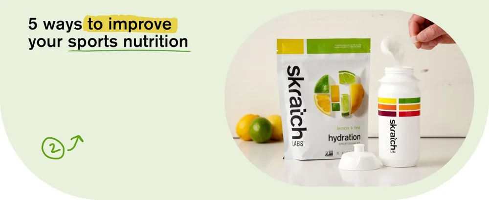 Skratch Labs Hydration Drink Mix- Lemon Lime- 20 Servings- Electrolyte Powder for Exercise, Endurance and Performance- Essential Electrolytes for Energy and Rapid Recovery- Non-GMO, Vegan, Gluten Free Lemon and Lime 15.5 O - Skratch Labs uses real, non-GMO ingredients- Our hydration powder never uses artificial ingredients