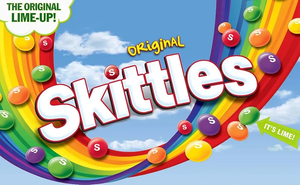 Skittles, Original Candy Sharing Size Bag, 15.6 oz - SKITTLES Chewy Candy