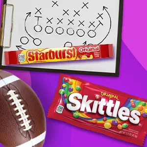 SKITTLES & STARBURST Candy Full Size Variety Mix 37.05-Ounce 18-Count Box 18 Count (Pack of 1) - concession stand candy