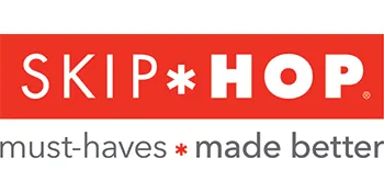 Skip Hop Pacifier Holder Grey - Skip Hop Logo