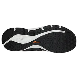 Skechers Men's GOrun Consistent-Athletic Workout Running Walking Shoe Sneaker with Air Cooled Foam 11 Black/Grey - mens sketchers walking shoes running sneakers