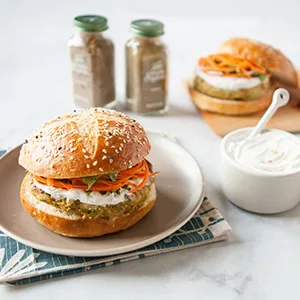 Simply Organic Ground Coriander Seed, Certified Organic | 2.29 oz | Coriandrum sativum L. 1 - Chickpea Burger