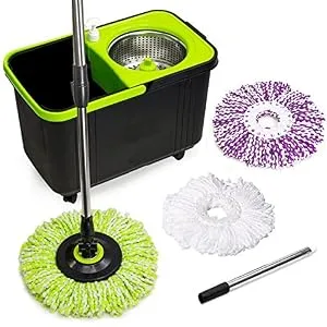 Simpli-Magic 79193 Spin Mop 4 Heads Included, Basic, Blue Basic Blue - product information 2