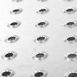 Silver Spring 2" High Aluminum Threshold Ramp, Punch Plate Surface, 12" L x 32" W 12" x 32" - threshold-PP