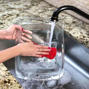 Silicone Sponge Dish Washing Kitchen Scrubber - Magic Food-Grade Dishes Multipurpose Better Sponges Non Stick Cleaning Smart Kitchen Gadgets Brush Accessories Red, Blue, Yellow - dish sponges silicone sponge