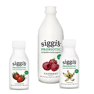 siggi's Icelandic Strained Nonfat Yogurt, Raspberry, 5.3 oz. Single Serve Cup  Thick, Protein-Rich Yogurt Snack - product information 4