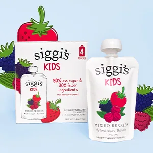 siggi's Icelandic Strained Nonfat Yogurt, Raspberry, 5.3 oz. Single Serve Cup  Thick, Protein-Rich Yogurt Snack - product information 5