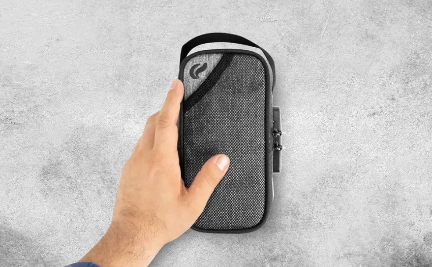 Sidekick Smell Proof Case w/ Combo Lock *NEW COLLECTION* (Black) - Skunk, Skunk Bags, Smell proof, Lock, Bags, backpacks