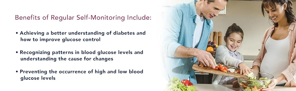 Sidekick All-in-One Glucose Meter Kit  Built in Meter, 50 Test Strips, Lancing Device, 10 Lancets, Control Solution, and GoPak - diabetes management check blood glucose levels diabetics glucose meter kit