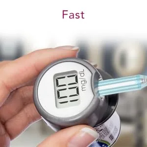 Sidekick All-in-One Glucose Meter Kit  Built in Meter, 50 Test Strips, Lancing Device, 10 Lancets, Control Solution, and GoPak - glucose meter kit for diabetics diabetes blood glucose test