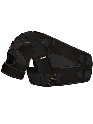 Shock Doctor Shoulder Support (Black, Large/X-Large) - shock doctor shoulder support on body, shock doctor shoulder support with stability control
