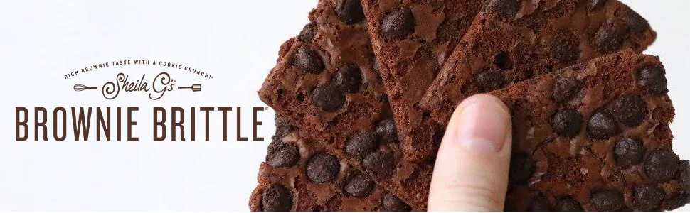 Sheila G's, Brownie Brittle Dark Chocolate, 5 oz - Brownie Brittle