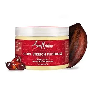Sheamoisture Curl Stretch Pudding for Curls Red Palm Oil and Cocoa Butter with Shea Butter 11.5 oz - product information 1