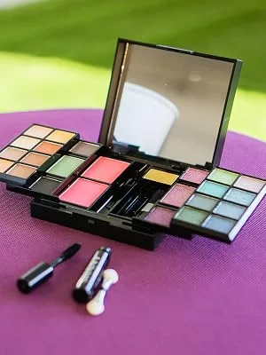 SHANY 'Woke Up Like This' Makeup Kit - Eye Shadows, Blushes, Mascara, and Applicators - eyeshadow