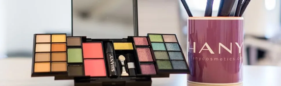 SHANY 'Woke Up Like This' Makeup Kit - Eye Shadows, Blushes, Mascara, and Applicators - product information 1