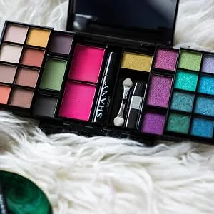 SHANY 'Woke Up Like This' Makeup Kit - Eye Shadows, Blushes, Mascara, and Applicators - product information 5
