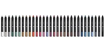 SHANY Multi-Use Chunky Pencils for Eye Shadow, Eyeliner, Lip Liner, Lipstick - W/Vitamin E & Aloe Vera - Set of 30 Colors - EYE LIP PENCILS