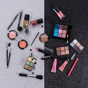 SHANY Carry All Trunk Makeup Set (Eye shadow palette/Blushes/Powder/Nail Polish and more) Holiday Set#1 - product information 5