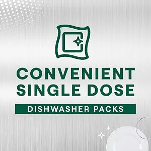 Seventh Generation Ultra Power Plus Dishwasher Detergent Packs, Fresh Citrus Scent, 70 count (Packaging May Vary) - Seventh Generation Dishwasher Detergent Packs Free and Clear