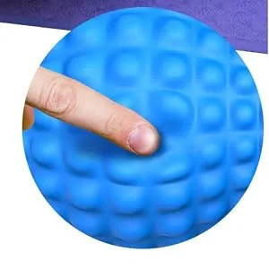 SELEWARE Peanut Massage Ball, Peanut Double Lacrosse Massage Roller Ball for Back Neck Shoulder Spine Legs Hips, Deep Tissue Peanut Roller Ball Trigger Point Muscle Massage Ball, Black - soft massage ball