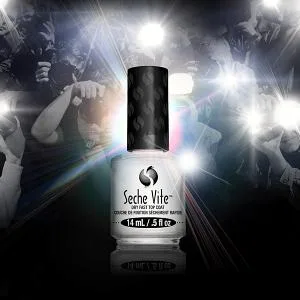 Seche Vite Dry Fast Top Nail Coat, Clear - .5 oz. oz 0.5 Fl Oz (Pack of 1) 0.5 o z - product information 2