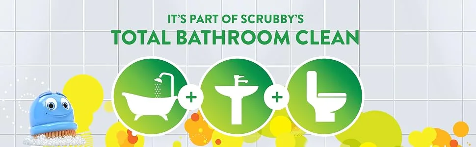 Scrubbing Bubbles Bathroom Grime Fighter Aerosol, Citrus, 20 oz - product information 2