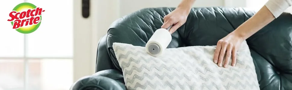 Scotch-Brite Lint Roller Value Pack, Works Great On Pet Hair, 5 Rollers, 95 Sheets Per Roller, 475 Sheets Total - Scotch-Brite lint roller