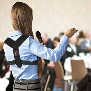 Schiara Posture Corrector for Men and Women, Comfortable Upper and Back Brace, Adjustable Back Straightener Support for Back, Shoulder & Neck - back brace for women